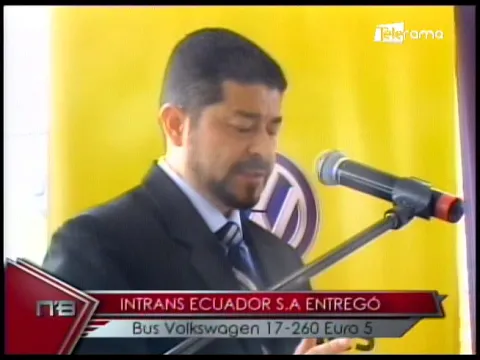Intrans Ecuador S.A.  entregó Bus Volkswagen 17-260 Euro 5
