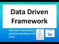 Data Driven Framework in Selenium Automation