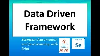 Data Driven Framework in Selenium Automation