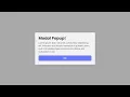 How To Make Popup In HTML CSS Javascript Create Modal In HTML