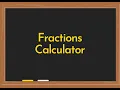 Fraction Calculator