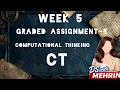 Week 5 Graded Assignment 5 Computational Thinking IIT Madras BS in DS