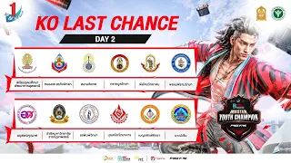 LIVE 🔴 [TH] MYC - KO. LAST CHANCE DAY 2