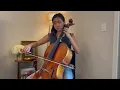 Breval: Sonata in C Major (Mvt 1 - Cello Play Along) | Suzuki Cello Book 4