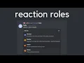 Dropdown Role Bot No Coding Repl it Reaction Role Bot NitrixEXE