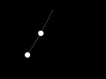 C SFML double pendulum