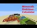 Minecraft Redstone Calculator