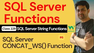 SQL Server Functions SQL Server String Functions - SQL Server CONCAT