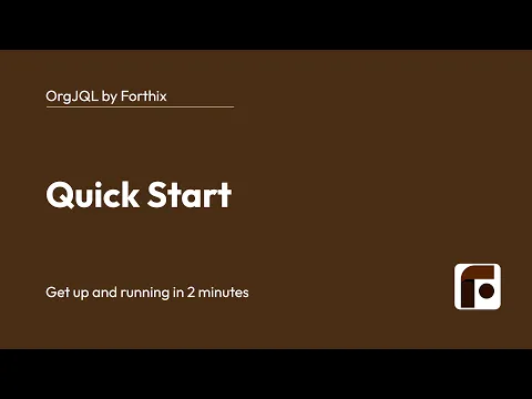 watch OrgJQL video