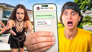 INVESTIGUEI O CELULAR DA NOVA NAMORADA DO ENALDINHO E DESCOBRI ALGO TERRÍVEL! 