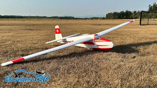 Windy Maiden Flight HobbyKing H-King Hall Cherokee V2 1700mm RC Glider