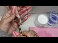 How To Do Long Acrylic Nails All In One