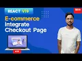 Build Checkout Page in React Full eCommerce Tutorial