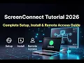 ScreenConnect Tutorial Install Configure Secure Remote Access