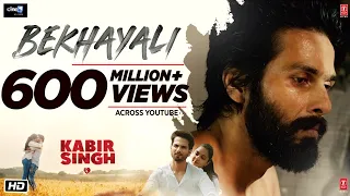 Bekhayali Full Song Kabir Singh Shahid K Kiara A Sandeep Reddy Vanga Sachet Parampara Irshad 