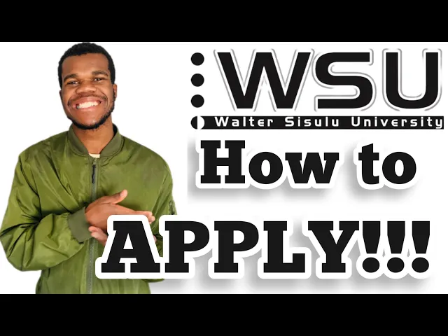 Download MP3 HOW TO APPLY  ONLINE AT WSU for 2024 | Walter Sisulu University