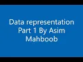 Data representation User Defined Data Types Part 1
