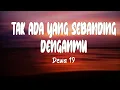 Download Lagu DEWA19 - Tak ada Yg Sebanding Denganmu (Lirik Lagu)