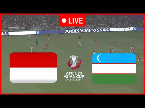 Download MP3 Indonesia U23 vs Uzbekistan U23 Piala Asia AFC 2024 Pertandingan Simulasi Video Game