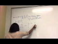 Calc 2 Extra Credit Finding an Upper Triangular Matrix Using Elementary Matrices