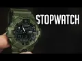How To use Stopwatch on Casio G-Shock