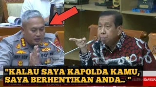 Full Kapolresta Sleman dapat SEMPROT dari DPR RI