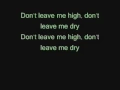 Download Lagu Radiohead - High and dry lyrics