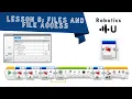 EV3 programming 8 File access easy and versatile saving