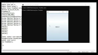 Flow Layout Flow Layout in Applet FLowLayout in JFrame LayoutManager