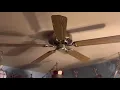 Unboxing Installing and Testing a 2002 52 Seabrook Hill ceiling fan