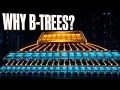 Algorithms Why Databases Use B-Trees