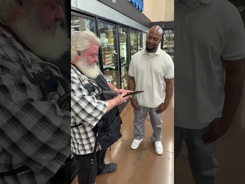 Kind man recives life changing gift