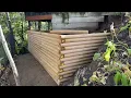 How To Build A Landscape Timber Retaining Wall With Wood Beams