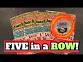 Lagu ‼️ FIVE in a ROW! ‼️ $135 Ticket Mix —Millionaire Jumbo Bucks 💵 Cold Hard Cash ❤️ Lucky Love ❤️ 
