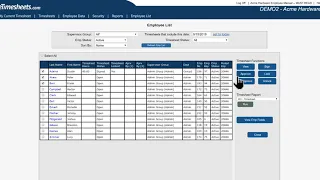 How to Approve Timesheets - eTimesheets