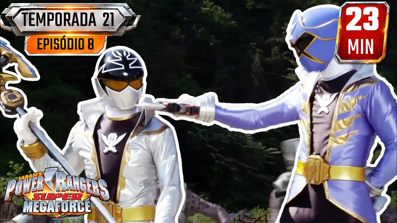 Revestimento De Prata - Parte 2 | E08 ???? Super Megaforce ???? S21 ⚡ Power Rangers para Crianças
