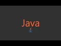 MCA Object Oriented Programming With Java Class2 17-03-2021