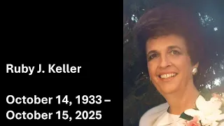 Ruby Keller Memorial Service -