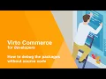 How to debug the VC packages without source code on local machine