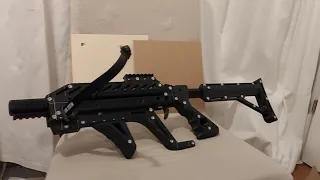 Download Testing a 3d printed repeating crossbow (Slinghammer) with 80 lbs limbs and steelballs MP3