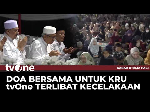 Warga dan IJTI Muria Raya Doa Bersama untuk Jurnalis tvOne yang Terlibat Kecelakaan