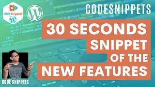 Quick Snippet of what you get in the Code Snippets Cloud with Code Snippets Pro