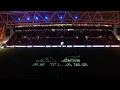 Field mapping laser show for All Blacks vs England at Forsyth Barr, Dunedin (6/7/24)