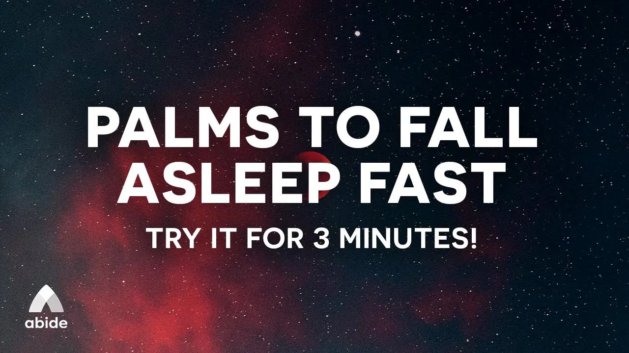 Fall Asleep Fast & Sleep Soundly Every Night To This Psalms Sleep Meditation: Try It For 3 Minutes!