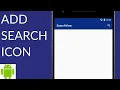 HOW TO ADD SEARCH BAR TO ACTION BAR IN ANDROID STUDIO