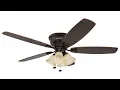 Honeywell 52-Inch Glen Alden Ceiling Fan with Oil Rubbed Bronze Finish 50183
