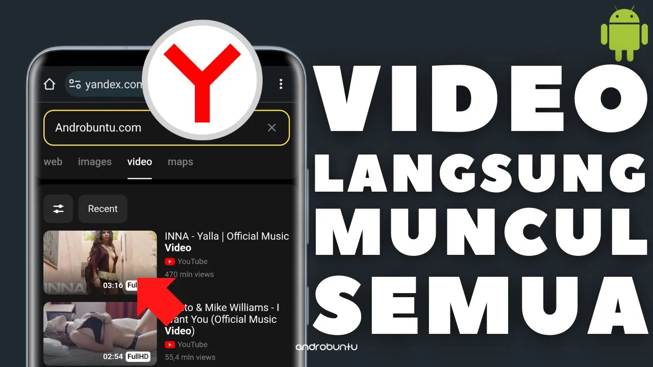 Cara Mengatasi Yandex Tidak Bisa Mencari Video