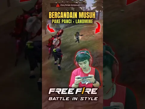 Cepcill bercandain musuh pake landmine dan panci #cepcill #freefire #garenafreefire