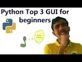 Top 3 Python GUI frameworks to work with in 2019 By LEARN OVERFLOW