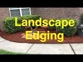 How To Install COL-MET Metal Landscape Edging - STOP Losing Mulch